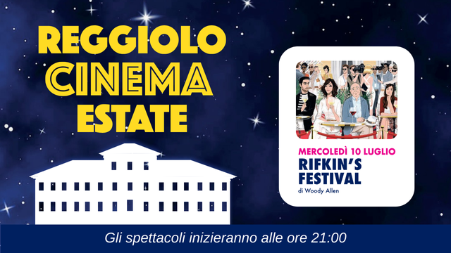 Reggiolo Cinema Estate - Rifkin's Festival