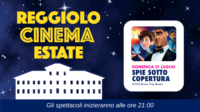 Reggiolo Cinema Estate - Spie sotto copertura