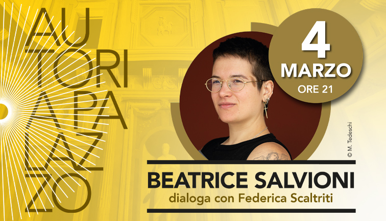 Autori a Palazzo: incontro con Beatrice Salvioni