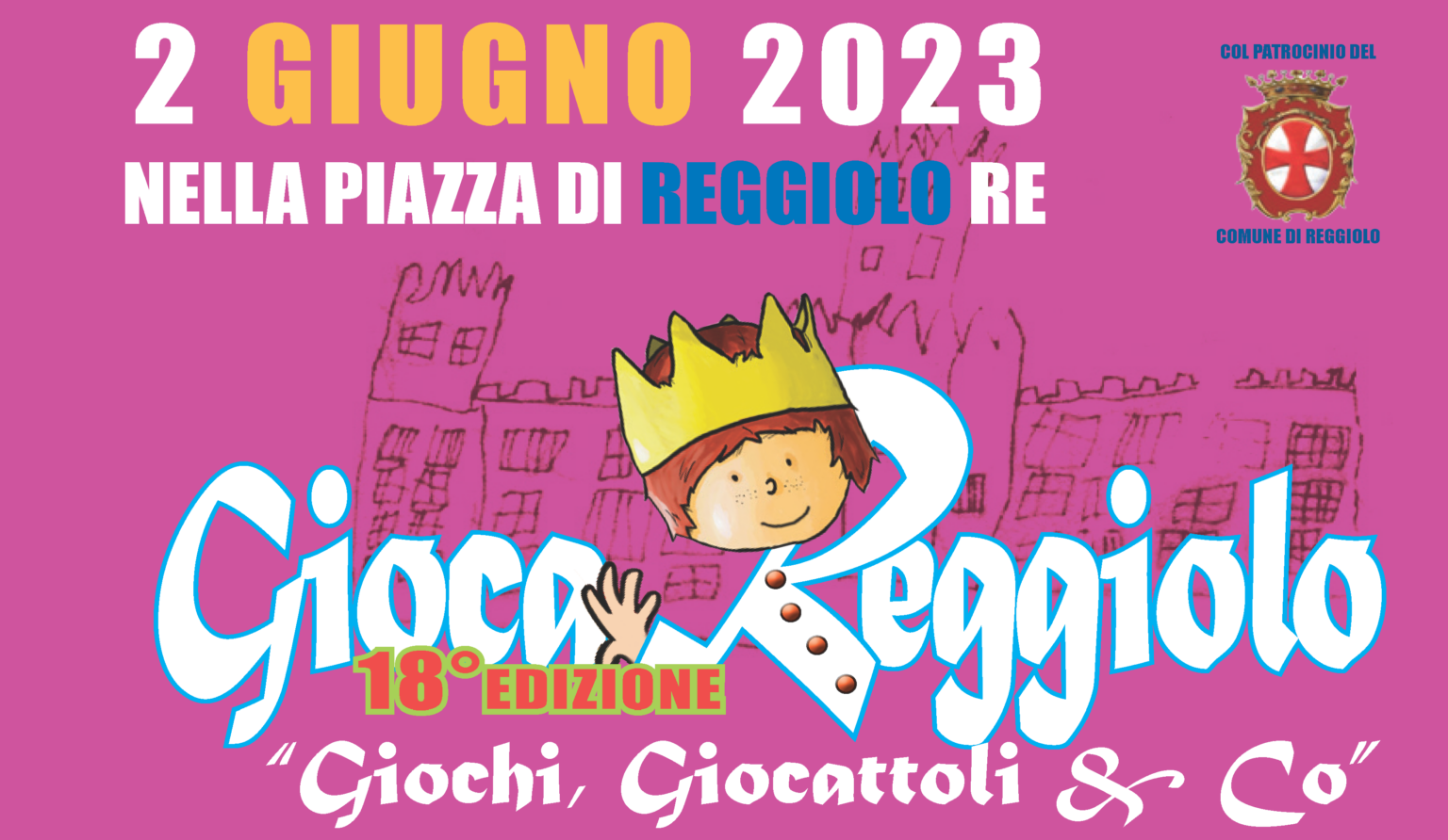 Gioca Reggiolo Giochi, giocattoli & Co – 18°edizione